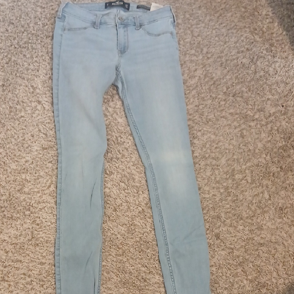Zara Women's Light Blue Skinny Jeans